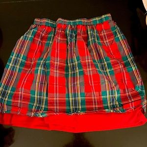 Crewcuts Holiday elastic waist skirt